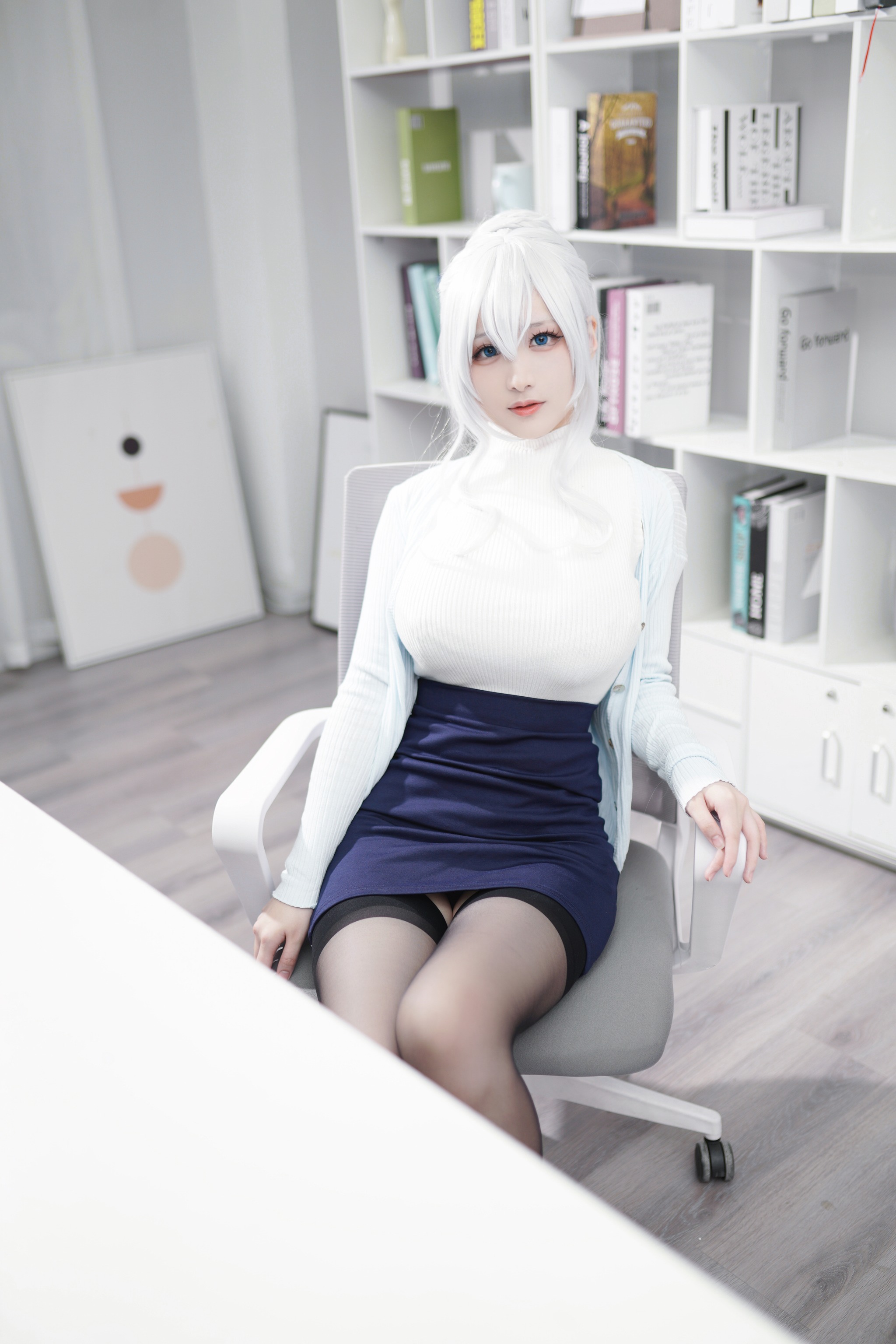 幼愛Youmeko - NO.006 未亡人雪女cos[70P]-XikXak